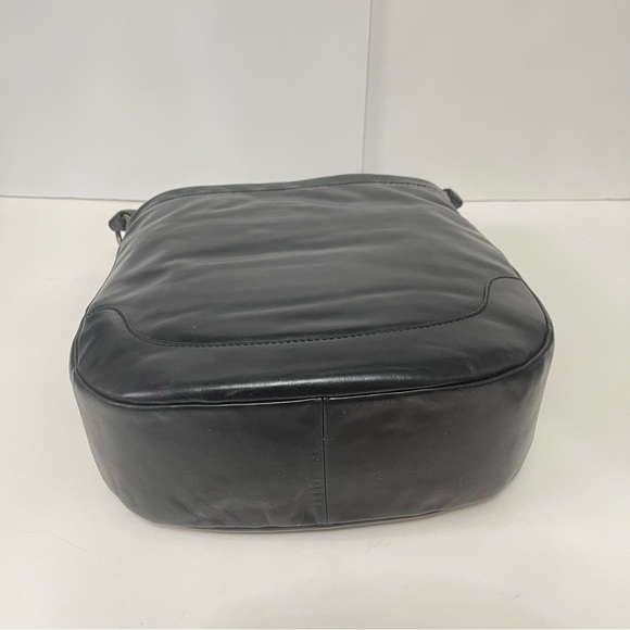 Frye Black Leather Melissa Calf Hair Hobo / Shoulder / Crossbody Bag - Reemoly - Picture 6 of 16